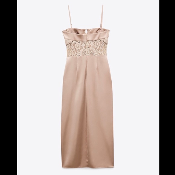 Zara Combination Corset Midi Dress - Picture 11 of 12